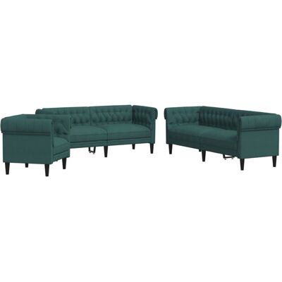 VidaXL Wohnzimmermöbel-Set - Grün VidaXL Wohnzimmermöbel-Set - Grün