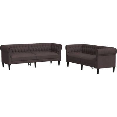 VidaXL 3209203 Wohnzimmermöbelset - Braun VidaXL 3209203 Wohnzimmermöbelset - Braun