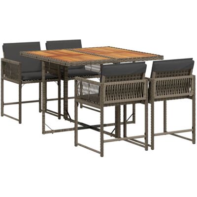 Ensemble de mobilier d'extérieur VidaXL - Table et chaises - Publicité Ensemble de mobilier d'extérieur VidaXL - Table et chaises - Publicité