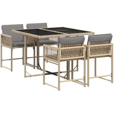 VidaXL Tuinmeubel Set - Beige, Model 3211440 VidaXL Tuinmeubel Set - Beige, Model 3211440
