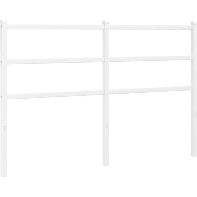 vidaXL Metall-Kopfteil Weiß 200 cm - Kopfteil vidaXL Metall-Kopfteil Weiß 200 cm - Kopfteil