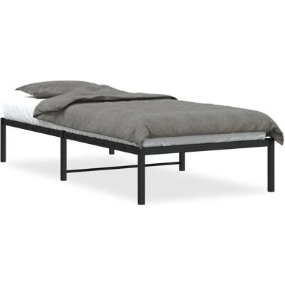 vidaXL 373648 Sort metal sengestel - Sengestel vidaXL 373648 Sort metal sengestel - Sengestel