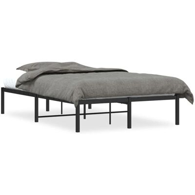 vidaXL 373653 Metallbettgestell Schwarz - Bettgestell vidaXL 373653 Metallbettgestell Schwarz - Bettgestell