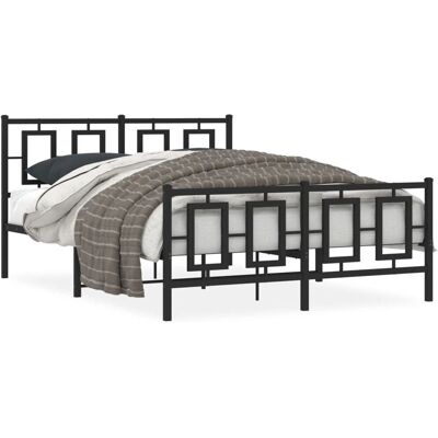 vidaXL Sänkykehys säilytystilalla - Musta - 135x190 cm - Sängtyp vidaXL Sänkykehys säilytystilalla - Musta - 135x190 cm - Sängtyp