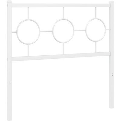 vidaXL 376305 Wit hoofdbord - Bedaccessoires vidaXL 376305 Wit hoofdbord - Bedaccessoires