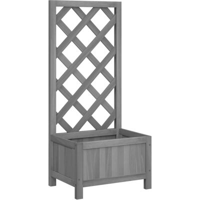 vidaXL Pflanzkübel mit Spalier - Garten - 40x30x90cm vidaXL Pflanzkübel mit Spalier - Garten - 40x30x90cm