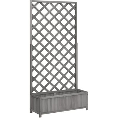 vidaXL Pflanzkübel Mit Spalier - Pflanzkübel Mit Spalier vidaXL Pflanzkübel Mit Spalier - Pflanzkübel Mit Spalier