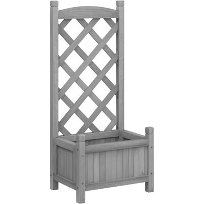 vidaXL Gartentopf mit Spalier - 40x30x90 cm vidaXL Gartentopf mit Spalier - 40x30x90 cm