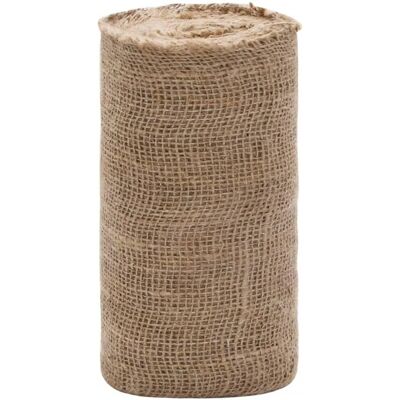vidaXL Juteband Natur 0,25x15m - Jutestoff, Sackleinenband vidaXL Juteband Natur 0,25x15m - Jutestoff, Sackleinenband