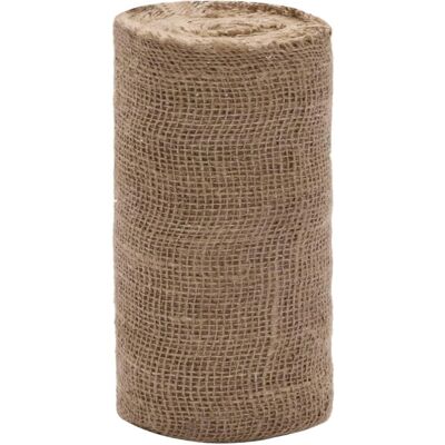 vidaXL Jute Stoff 0,25x100 m - Jute Material für Bastelarbeiten & Dekoration vidaXL Jute Stoff 0,25x100 m - Jute Material für Bastelarbeiten & Dekoration