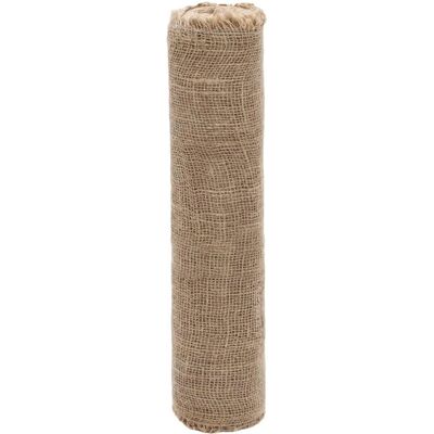 vidaXL Jute Stof 0,5x15 m - Natuurlijk - Bruiloft Decoratie vidaXL Jute Stof 0,5x15 m - Natuurlijk - Bruiloft Decoratie