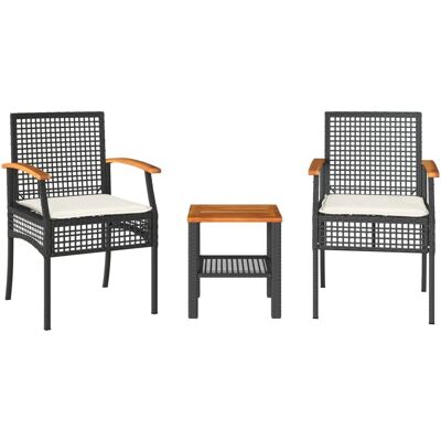 vidaXL 366259 Outdoor-Möbelset - Moderner Gartentisch und Stühle vidaXL 366259 Outdoor-Möbelset - Moderner Gartentisch und Stühle