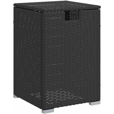 vidaXL Gartentisch Schwarz - Propantankabdeckung & Lager vidaXL Gartentisch Schwarz - Propantankabdeckung & Lager