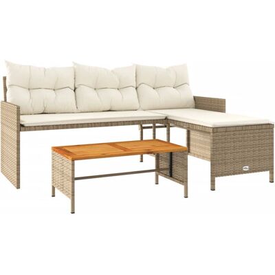 vidaXL L-förmiges Gartensofa - Terrasssofa vidaXL L-förmiges Gartensofa - Terrasssofa