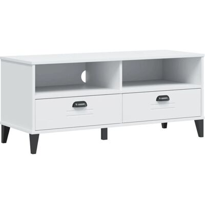 vidaXL VIKEN Weiß TV-Schrank - Fernsehmöbel vidaXL VIKEN Weiß TV-Schrank - Fernsehmöbel