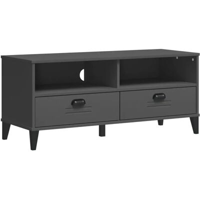 vidaXL VIKEN Anthrazitgrau TV-Schrank - TV-Möbel vidaXL VIKEN Anthrazitgrau TV-Schrank - TV-Möbel
