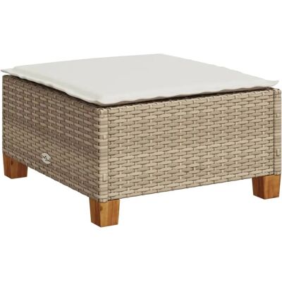 VidaXL Modell 365913 Beiger Gartenhocker - Pouffe VidaXL Modell 365913 Beiger Gartenhocker - Pouffe