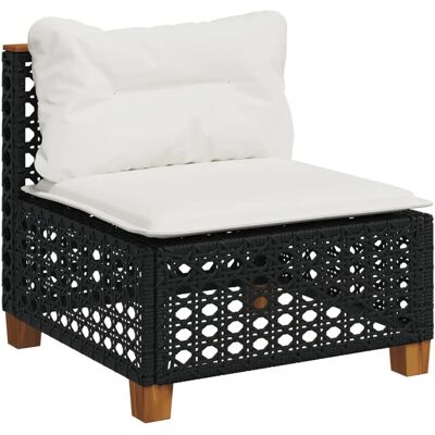 vidaXL Patio Bank - Weerbestendig PE Rattan - Comfortabel & Modulair vidaXL Patio Bank - Weerbestendig PE Rattan - Comfortabel & Modulair