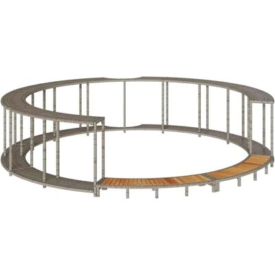 vidaXL Enceinte pour Spa avec Rangement et Marches en Bois - Type Spa vidaXL Enceinte pour Spa avec Rangement et Marches en Bois - Type Spa