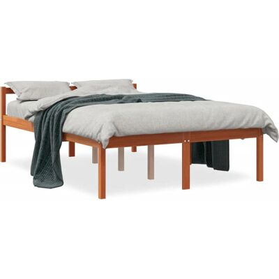 vidaXL Seniorbett - Holz, Braun - Bett vidaXL Seniorbett - Holz, Braun - Bett