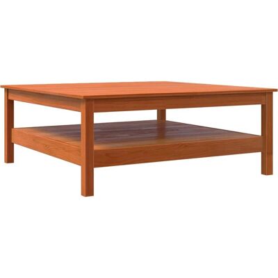 vidaXL 844470 Salontafel wax bruin massief houten den - Salontafel vidaXL 844470 Salontafel wax bruin massief houten den - Salontafel
