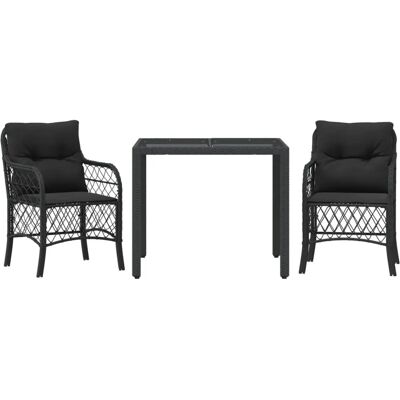 VidaXL Gartenmöbel-Set - Wetterfester Polyrattan - Komfort & Stil VidaXL Gartenmöbel-Set - Wetterfester Polyrattan - Komfort & Stil