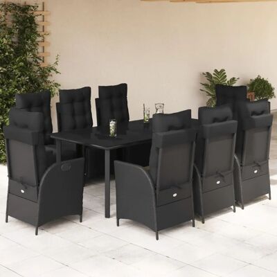 VIDAXL Garten Essset - 9 Teile mit Kissen VIDAXL Garten Essset - 9 Teile mit Kissen