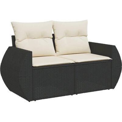 VidaXL 365973 Garten-Sofa - Langlebiger Kunststoffrattan, UV-beständig, Modular VidaXL 365973 Garten-Sofa - Langlebiger Kunststoffrattan, UV-beständig, Modular