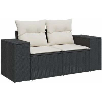 vidaXL 2-Sitzer Gartencouch - Wetterfestes Polyrattan vidaXL 2-Sitzer Gartencouch - Wetterfestes Polyrattan