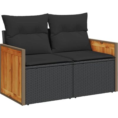 vidaXL 365979 tuinbank - Zwart vidaXL 365979 tuinbank - Zwart