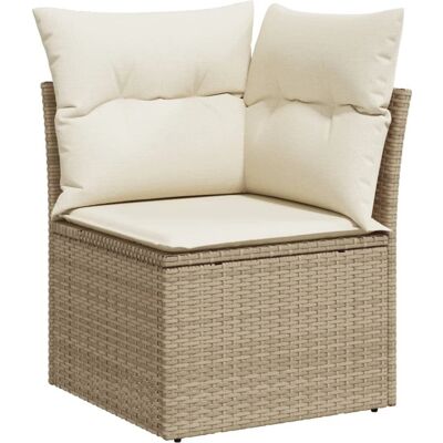 vidaXL 366074 Beiges Gartensofa mit Stauraum vidaXL 366074 Beiges Gartensofa mit Stauraum