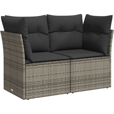 vidaXL 366114 Gartensofa Grau - Gartenmöbel vidaXL 366114 Gartensofa Grau - Gartenmöbel