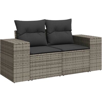 VidaXL 366125 Graues Terrasssofa - Gartenmöbel VidaXL 366125 Graues Terrasssofa - Gartenmöbel