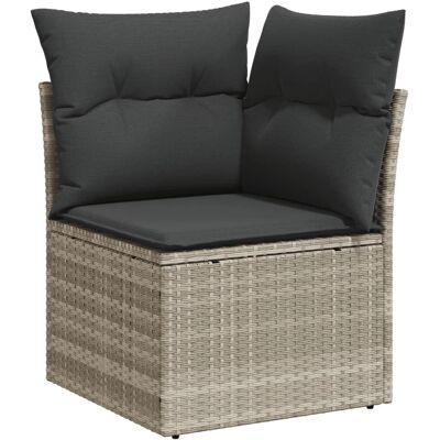 VidaXL Gartensofa - Witterungsbeständiges PE-Rattan, Abnehmbare Kissen, Modular VidaXL Gartensofa - Witterungsbeständiges PE-Rattan, Abnehmbare Kissen, Modular