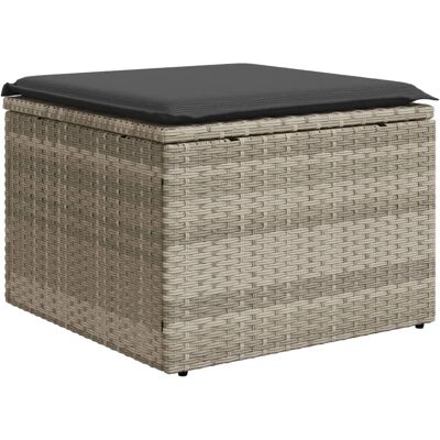 Beige havepuf med opbevaringsplads - VidaXL Beige havepuf med opbevaringsplads - VidaXL