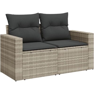 vidaXL Gartensofa Mit Kissen 2-Sitzer 366195 - Gartenmöbel vidaXL Gartensofa Mit Kissen 2-Sitzer 366195 - Gartenmöbel