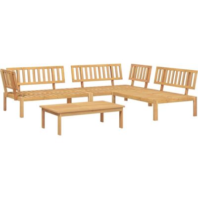 VidaXL 3209310 Patio Sohva - Kestävä massiivinen akaciapuu ulkokäyttöön VidaXL 3209310 Patio Sohva - Kestävä massiivinen akaciapuu ulkokäyttöön