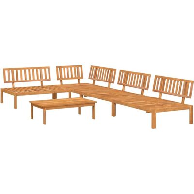 vidaXL 3209431 Terrasssofa - Langlebiges Akazienholz Gartenset vidaXL 3209431 Terrasssofa - Langlebiges Akazienholz Gartenset