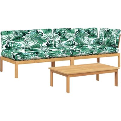 vidaXL 8336 Modulares Garten-Sofagarnitur - Braun vidaXL 8336 Modulares Garten-Sofagarnitur - Braun