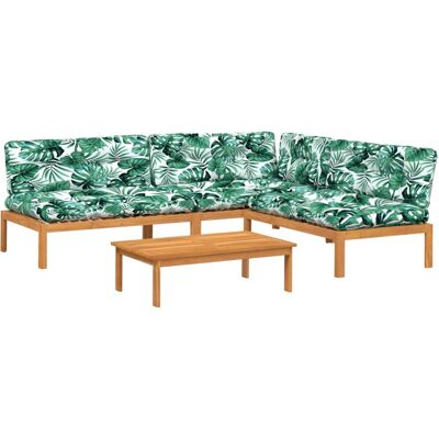 vidaXL Garten-Sofagarnitur - Robustes modulares Möbelset vidaXL Garten-Sofagarnitur - Robustes modulares Möbelset