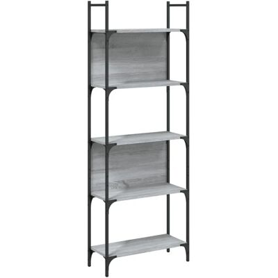 vidaXL 838861 Graues Sonoma Bücherregal - Bookcase vidaXL 838861 Graues Sonoma Bücherregal - Bookcase