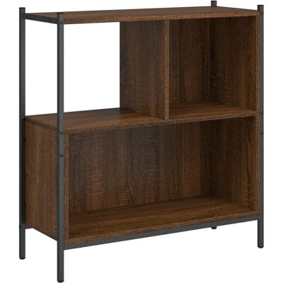 vidaXL Bookcase Brown Oak 72x28x77.5 cm - Bookcase vidaXL Bookcase Brown Oak 72x28x77.5 cm - Bookcase