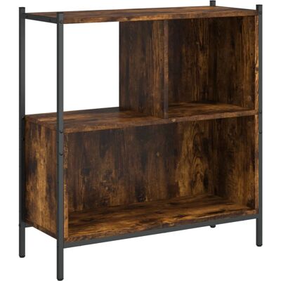vidaXL Räuchereiche Bücherschrank - Wohnzimmer Aufbewahrung vidaXL Räuchereiche Bücherschrank - Wohnzimmer Aufbewahrung