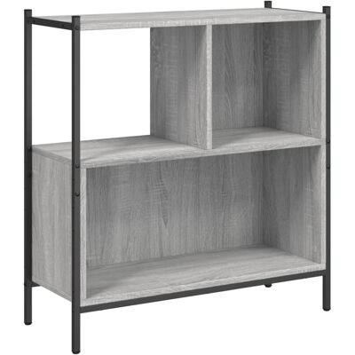 vidaXL 838886 Boekenkast - Grijs Sonoma Woonkamer vidaXL 838886 Boekenkast - Grijs Sonoma Woonkamer