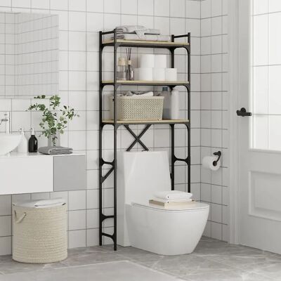 Étagère à Lave-linge Sonoma Chêne - Rangement Buanderie - Publicité Étagère à Lave-linge Sonoma Chêne - Rangement Buanderie - Publicité