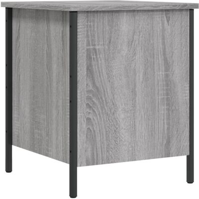 vidaXL 839011 Grauer Sonoma Stauraum-Bank - Bank vidaXL 839011 Grauer Sonoma Stauraum-Bank - Bank