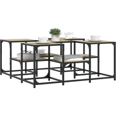 vidaXL Couchtisch Sonoma Eiche - 91x91x40 cm vidaXL Couchtisch Sonoma Eiche - 91x91x40 cm