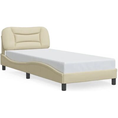 VidaXL Bettgestell mit Kopfteil - Modernes Wellen-Design VidaXL Bettgestell mit Kopfteil - Modernes Wellen-Design