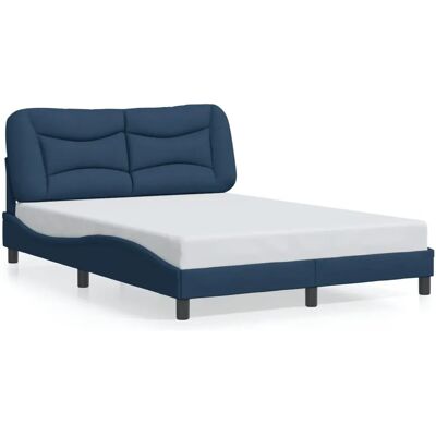 vidaXL Bettgestell - Blau, 140x190cm vidaXL Bettgestell - Blau, 140x190cm