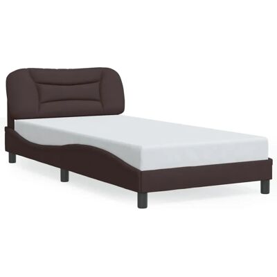 vidaXL 3207775 dunkles braun Bettgestell mit Kopfkissen - Bettgestell vidaXL 3207775 dunkles braun Bettgestell mit Kopfkissen - Bettgestell